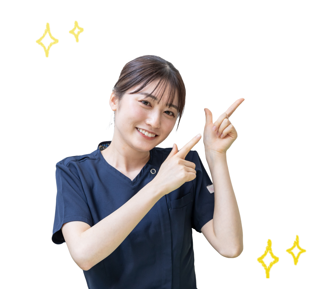 指を差す人
